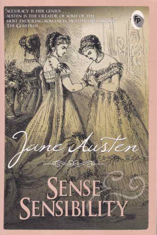 Sense and Sensibility - Jane Austen, naslovnica knjige