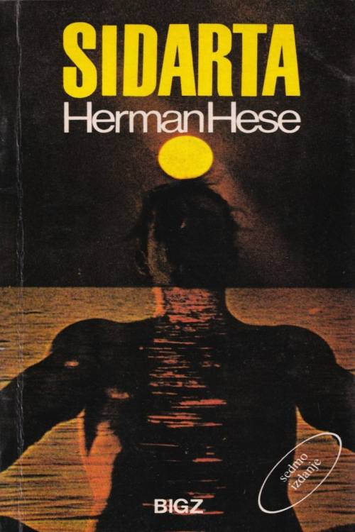 Sidarta - Hermann Hesse, naslovnica knjige