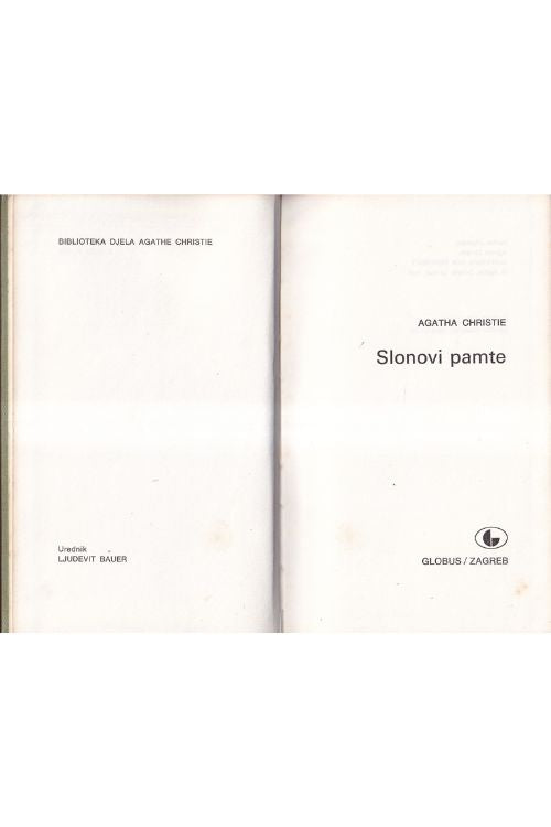 Slonovi pamte - Agatha Christie