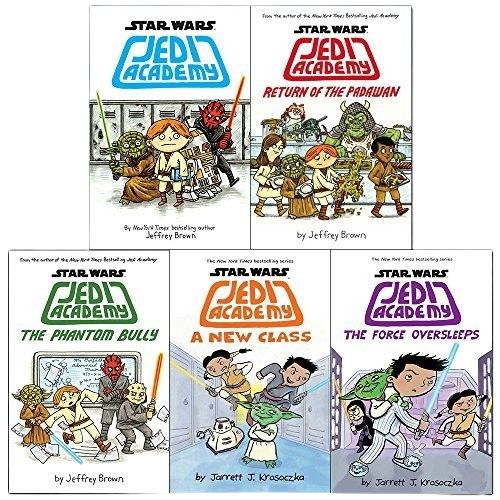 Star Wars Jedi Academy 5 Books Collection Set - Jeffrey Brown, book cover