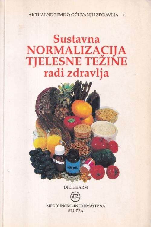 Sustavna normalizacija tjelesne težine , naslovnica knjige