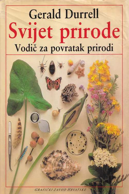 Svijet prirode: vodič za povratak prirodi - Gerald Durrell, naslovnica knjige