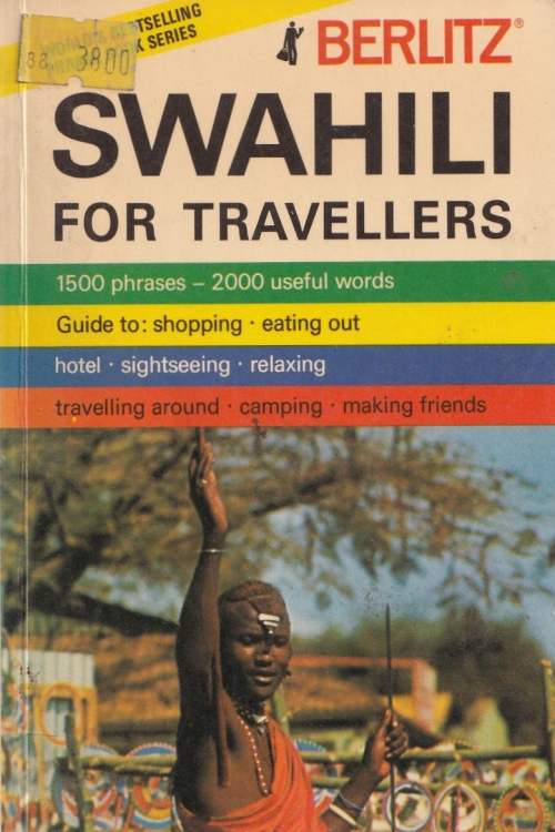 Swahili for travelers, naslovnica knjige