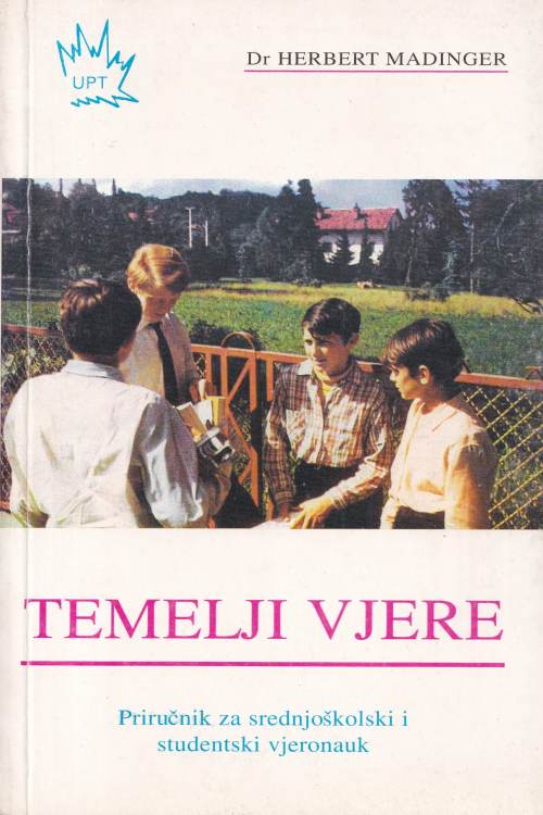 Temelji vjere - Herbert Madinger, naslovnica knjige
