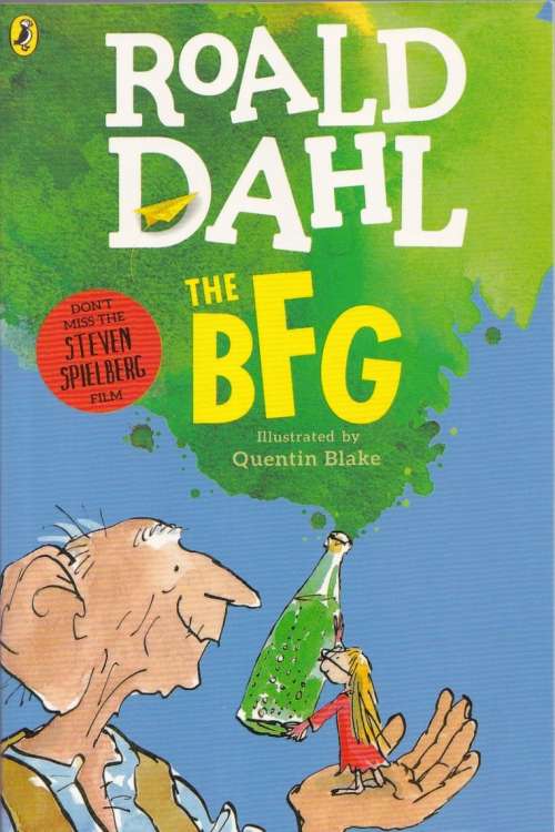 The BFG - Roald Dahl, naslovnica knjige