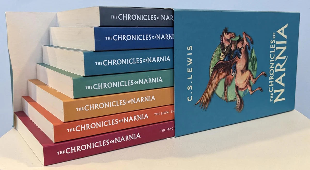 The Chronicles of Narnia, complete collection, C.S. Lewis - bookset cover