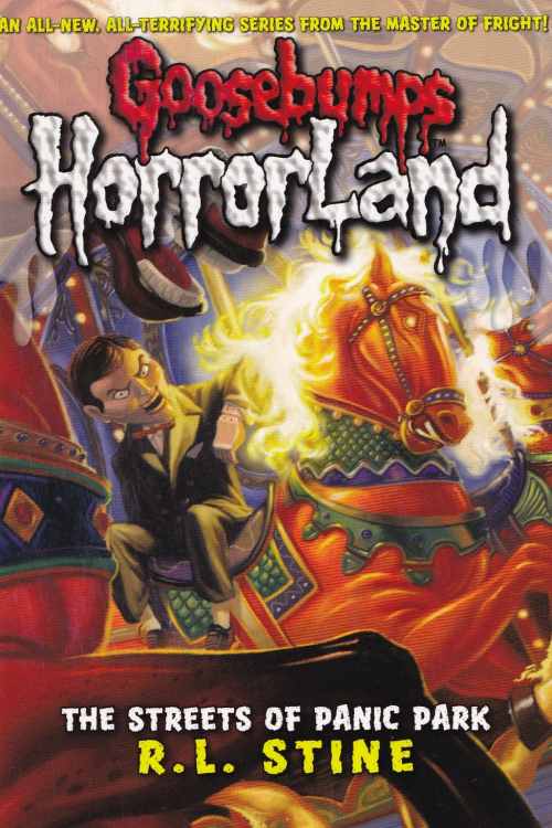 Goosebumps HorrorLand: The Streets of Panic Park (Book 12) - R. L. Stine, naslovnica knjige