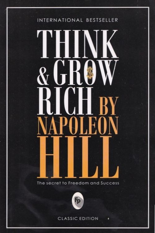Think & Grow Rich - Napoleon Hill, naslovnica knjige
