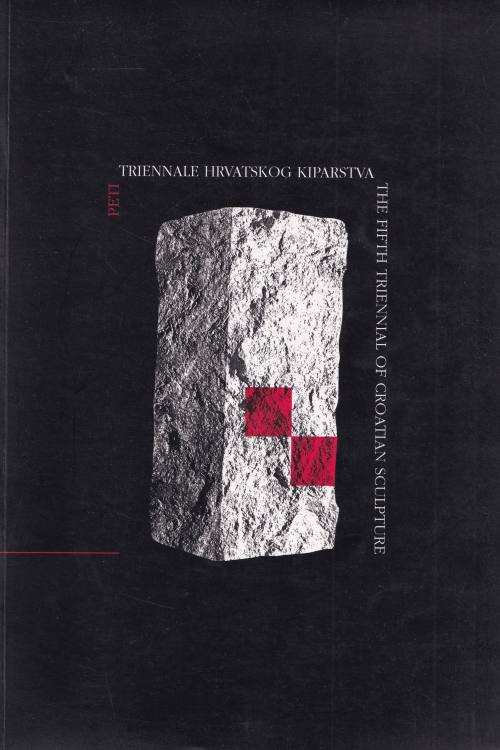 Triennale hrvatskog kiparstva | The Fifth Triennal of Croatian Sculpture katalog, naslovnica knjige