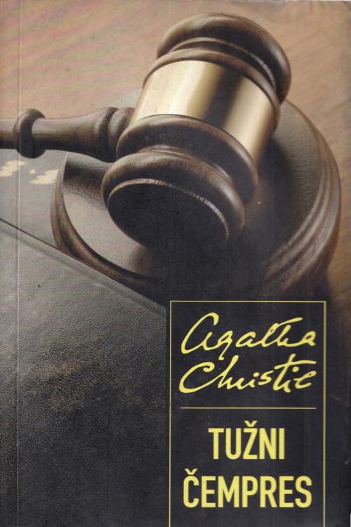 Tužni čempres - Agatha Christie, naslovnica knjige