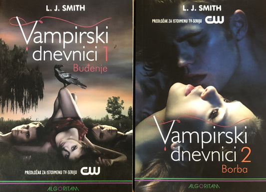 Vampirski dnevnici 1 - 6 - L.J. Smith, naslovnica knjige