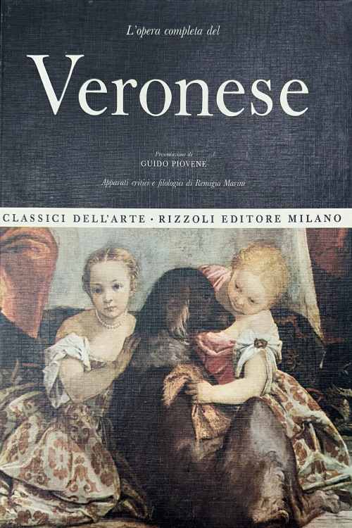 Classici dell'arte: Veronese - Guido Piovene, naslovnica knjige