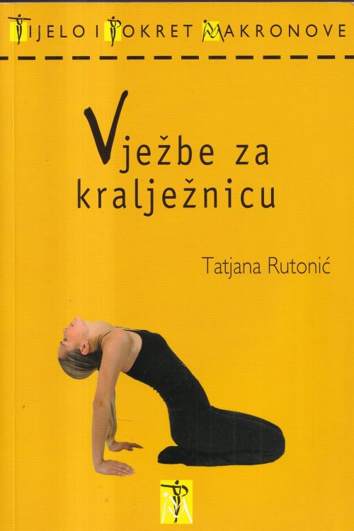 Vježbe za kralježnicu - Tatjana Rutonić, naslovnica knjige