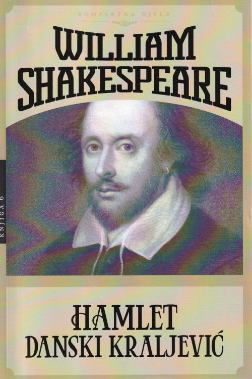 Hamlet, danski kraljević - William Shakespeare, naslovnica knjige