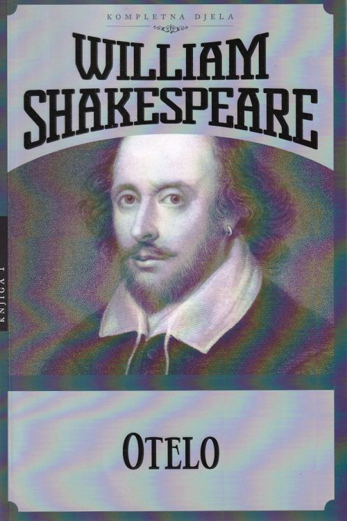Otelo - William Shakespeare, naslovnica knjige