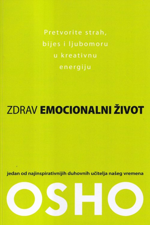 Zdrav emocionalni život - Osho, naslovnica knjige