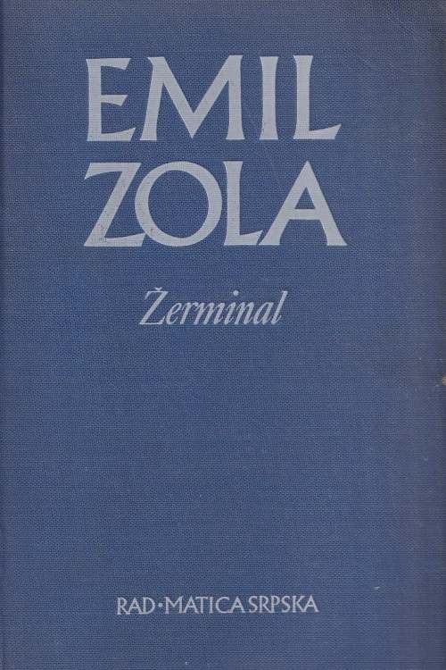 Žerminal - Emile Zola, naslovnica knjige