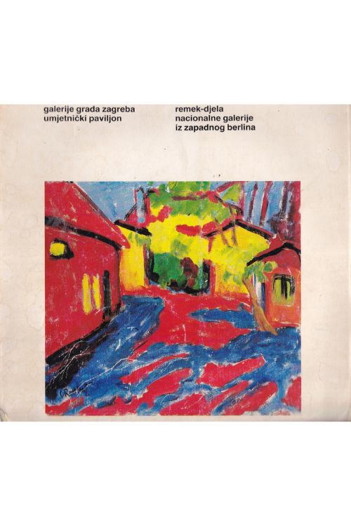 Remek - djela nacionalne galerije iz Zapadnog Berlina , naslovnica knjige