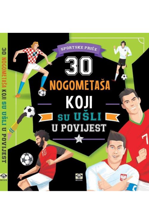 30 nogometaša koji su ušli u povijest, naslovnica knjige