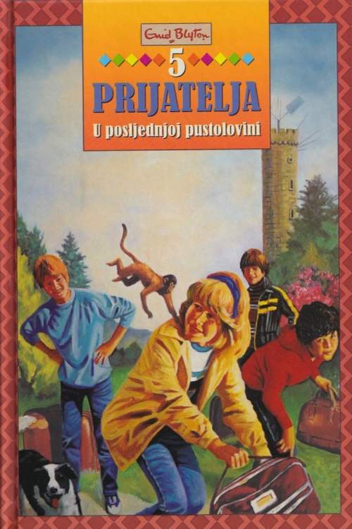 5 prijatelja - U posljednjoj pustolovini - Enid Blyton, naslovnica knjige