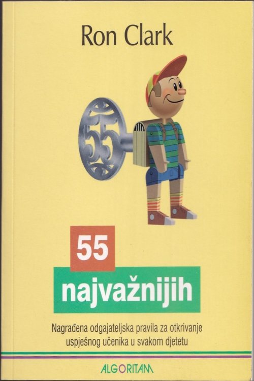 55 najvažnijih - Ron Clark, naslovnica knjige