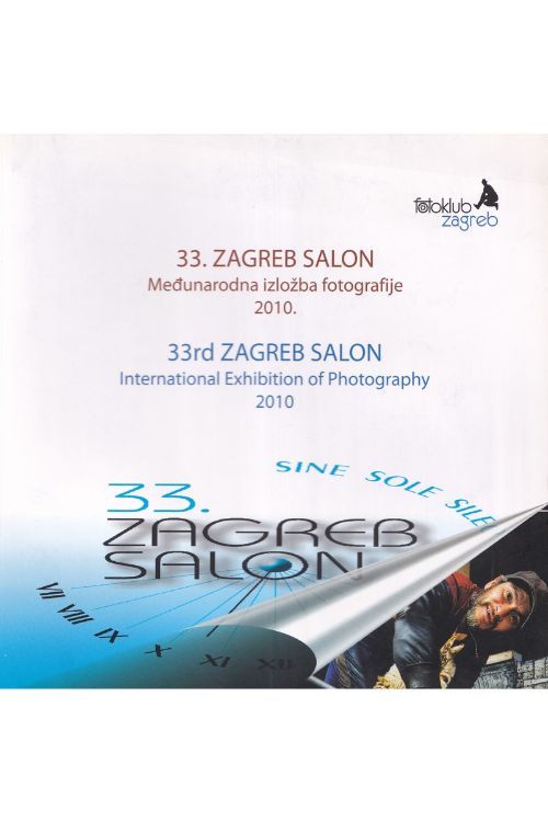 33. Zagreb salon: Međunarodna izložba fotografije 2010., naslovnica knjige