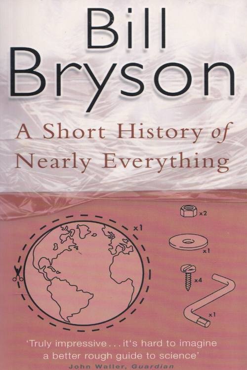 A Short History of Nearly Everything - Bill Bryson, naslovnica knjige