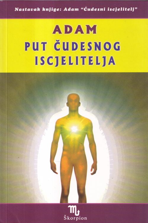 Adam: put čudesnog iscjelitelja - Vladimir Jakolić, naslovnica knjige