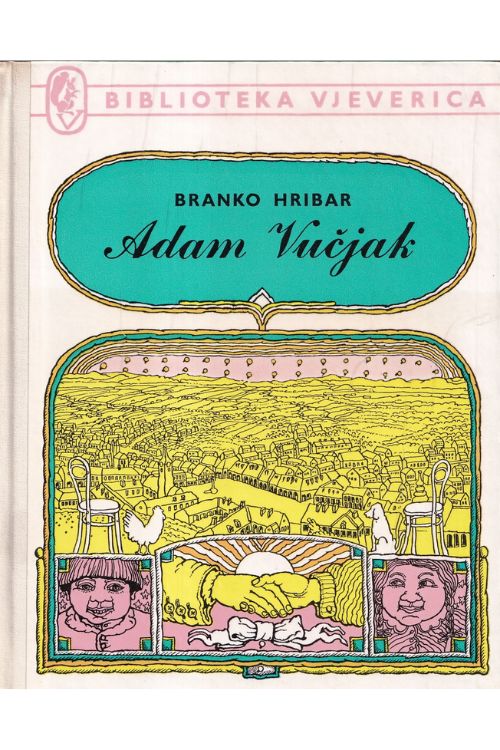 Adam Vučjak - Branko Hribar, naslovnica knjige