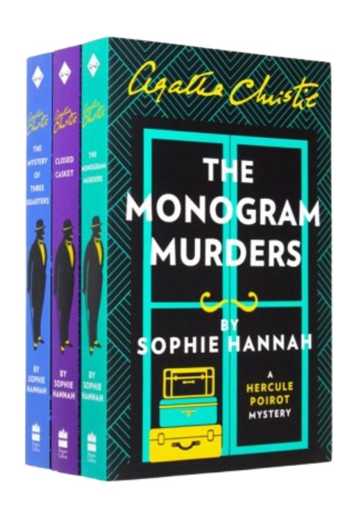 Agatha Christie by Sophie Hannah set, book cover.