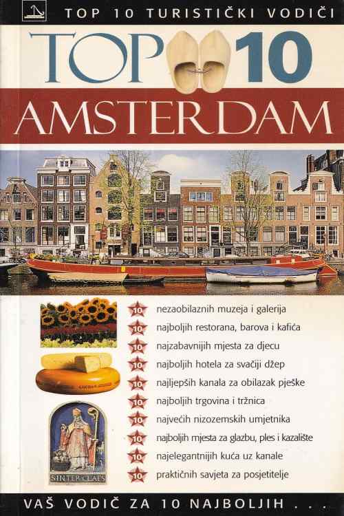Amsterdam top 10, naslovnica knjige