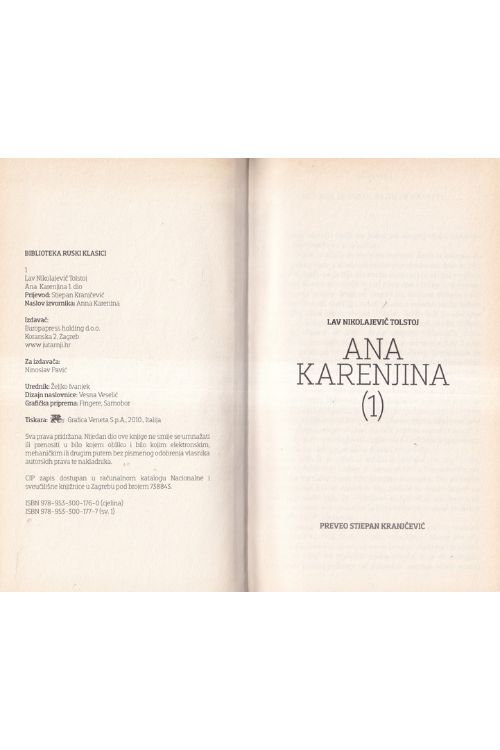Ana Karenjina 1 - 2 - Lav Nikolajevič Tolstoj