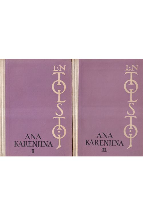 Ana Karenjina 1 - 2 - Lav Nikolajevič Tolstoj, naslovnica knjige