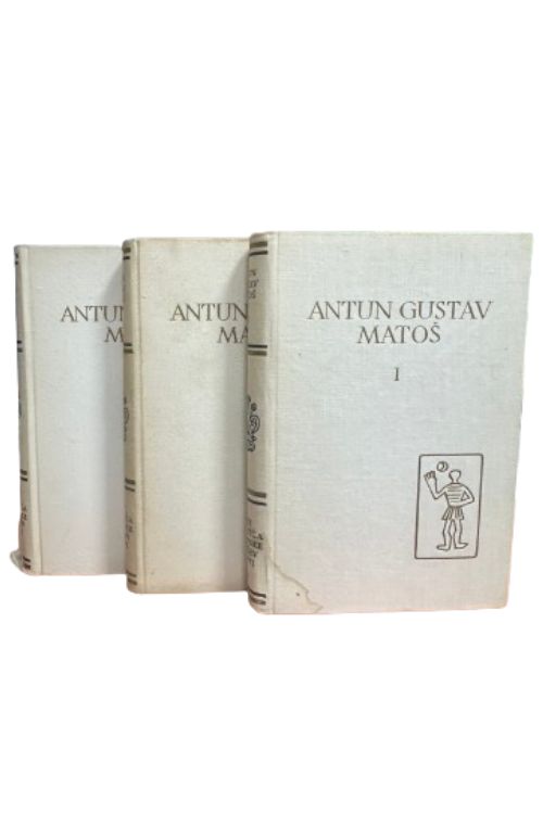 Pet stoljeća hrvatske književnosti: Antun Gustav Matoš 1 - 3 , naslovnica knjige