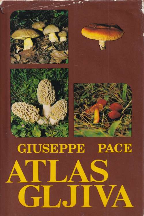 Atlas gljiva - Giuseppe Pace, naslovnica knjige