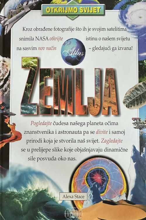Atlas Zemlja - Alexa Stace, naslovnica knjige