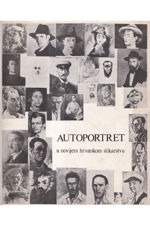 Autoportret u novijem hrvatskom slikarstvu, naslovnica knjige