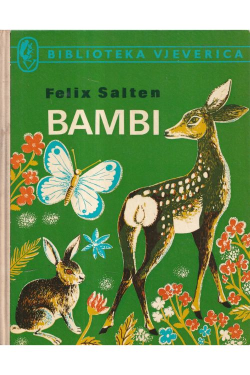 Bambi - Felix Salten, naslovnica knjige