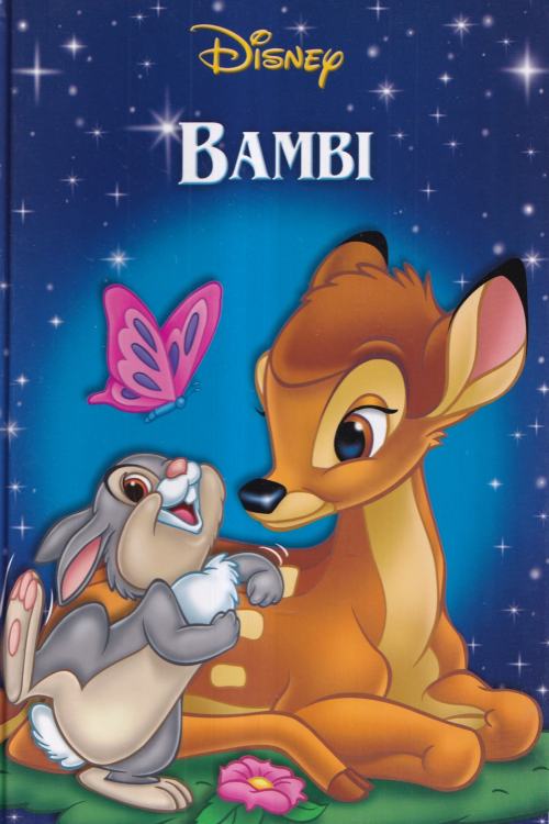 Disneyjevi klasici: Bambi, naslovnica knjige