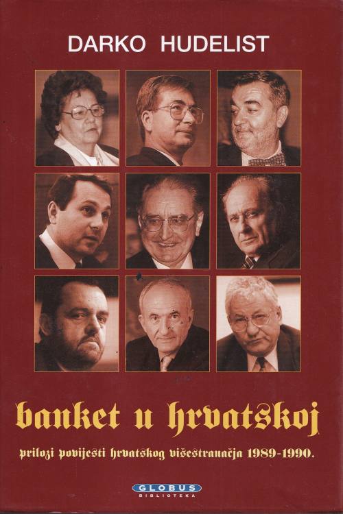 Banket u Hrvatskoj - Darko Hudelist, naslovnica knjige