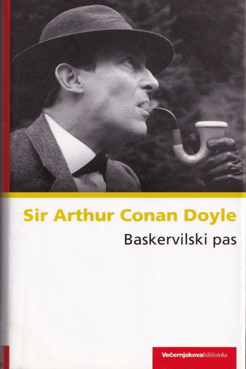 Baskervilski pas - Sir Arthur Conan Doyle, naslovnica knjige