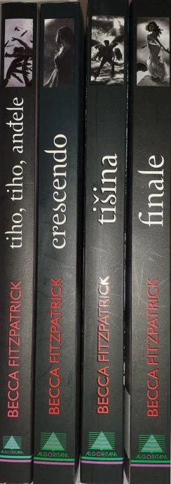Tiho, tiho anđele | Crescendo | Tišina | Finale - Becca Fitzpatrick, hrbat knjige