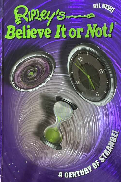 Ripley's Belive It or Not: A century of strange, naslovnica knjige