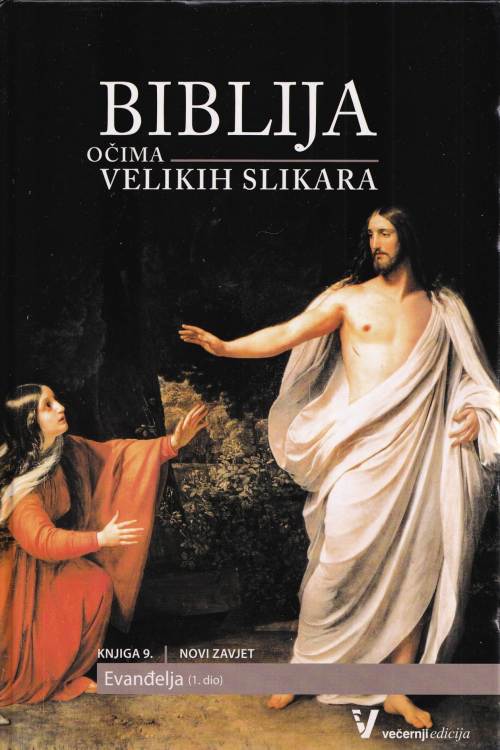Biblija očima velikih slikara, naslovnica knjige