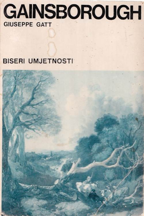 Biseri umjetnosti: Gainsborough - Giuseppe Gatt, naslovnica knjige