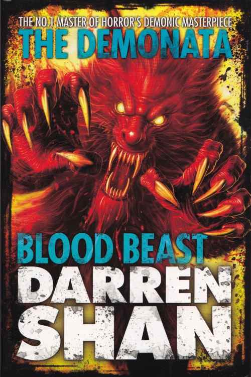 The Demonata: Blood Beast - Darren Shan, naslovnica knjige