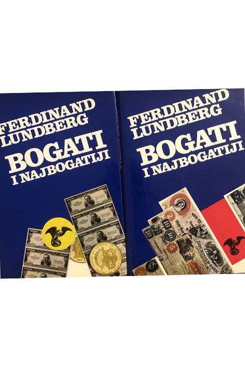 Bogati i najbogatiji 1-2 - Ferdinand Lundberg, naslovnica knjige