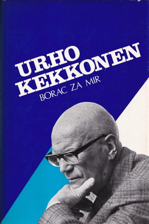 Borac za mir - Urho Kekkonen, naslovnica knjige