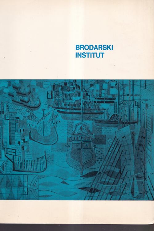 Brodarski institut, naslovnica knjige