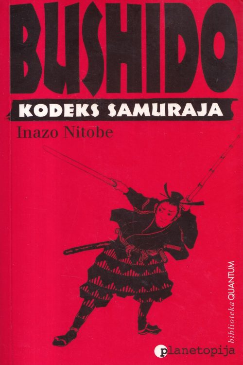 Bushido: kodeks samuraja - Inazo Nitobe, naslovnica knjige